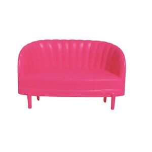Barbie Dreamhouse Dollhouse  Pink Couch Sofa Replacement Part HMX10
